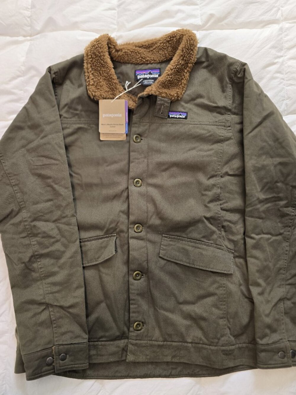 NWT Patagonia Maple Grove Deck Jacket (L)